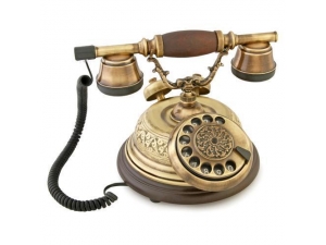 El Dekorlu Kubbeli Telefon Anna Bell